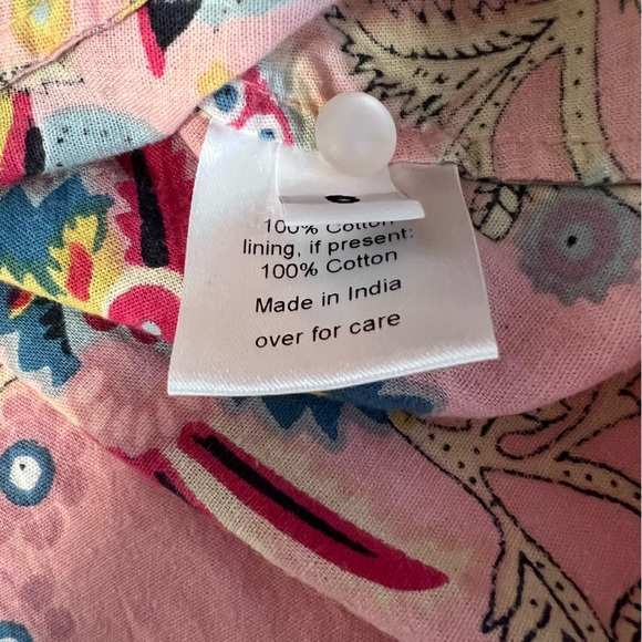 Rachel Comey  Willow Top in Peach Tapestry Floral  Long Sleeve Sz 6 - Picture 6 of 10